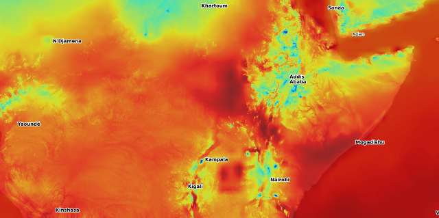 East Africa Temperature